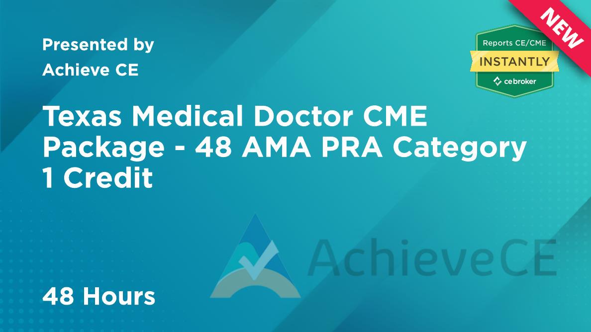 Texas Medical Board - Physicians MD Course List